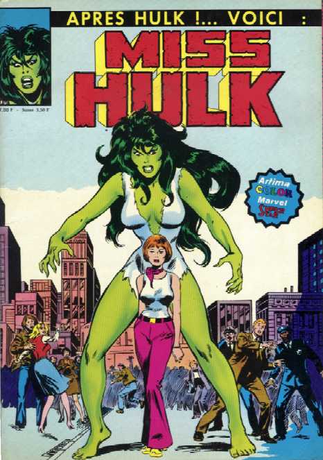 Une Couverture de la Série Miss Hulk